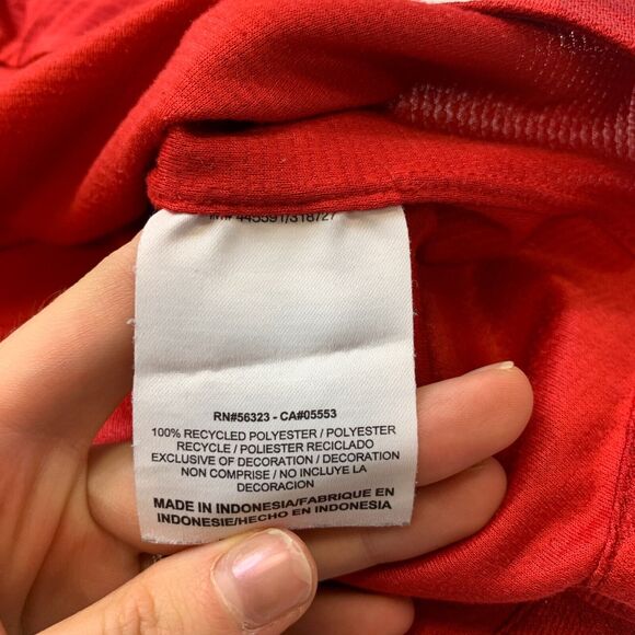 Nike Manchester United Home Jersey Men M Medium Red Soccer Football *Custom Name - Picture 9 of 15